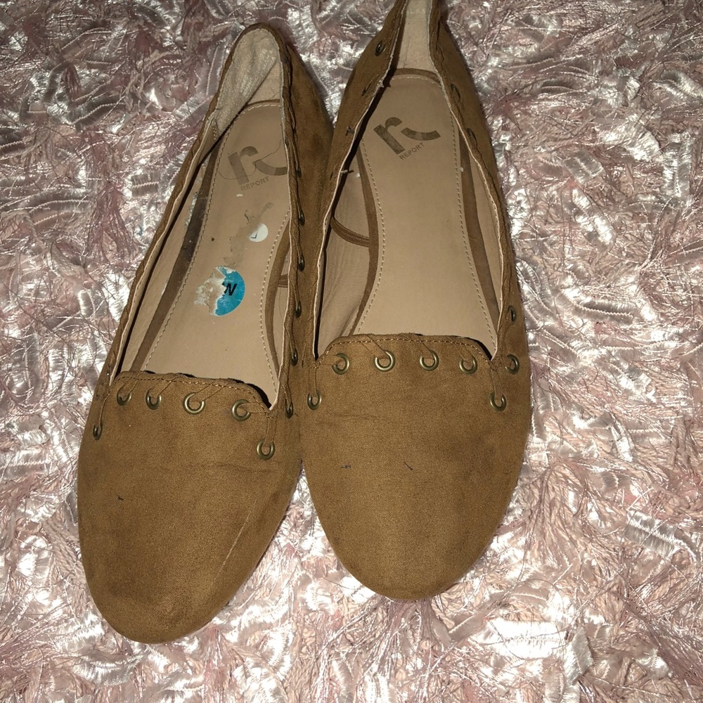 Tan shoes